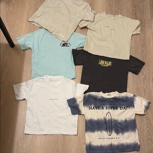 Assorted Kids Graphic T-Shirts (6-7)